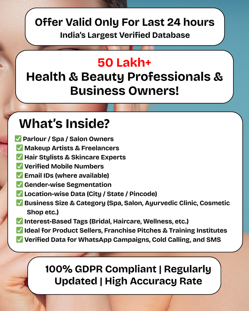 Health & Beauty Business Owners Database